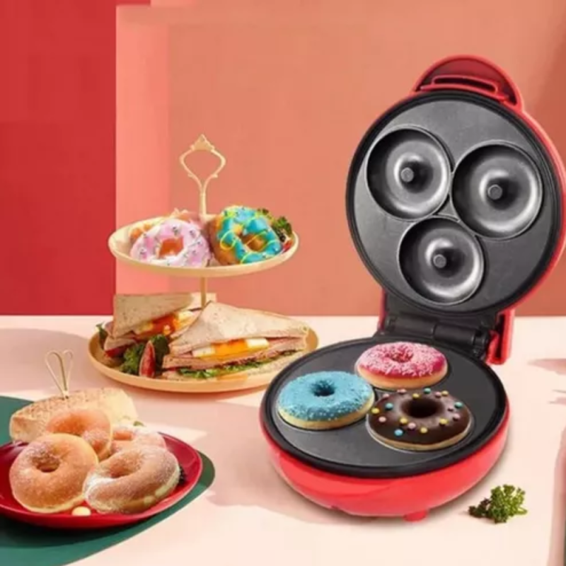 Comprar Maquina Mini Donas De 3 Rosquillas Mini en Electroshopy - Ángulo 3